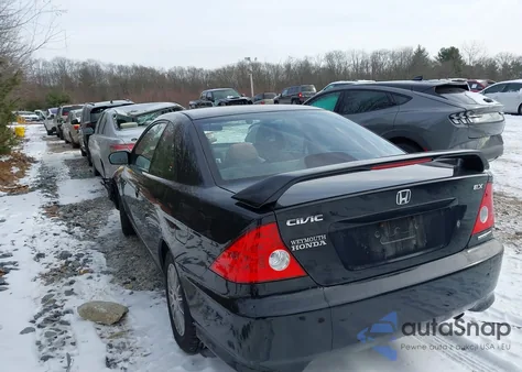 2005 Honda Civic Ex from USA, damaged, VIN 1HGEM22915L078781